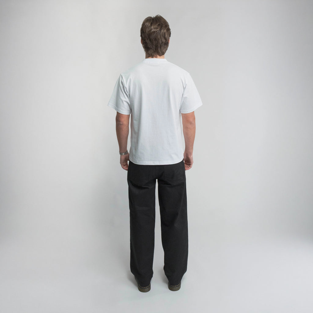 Anderson Relaxed T-Shirt in white, back view
